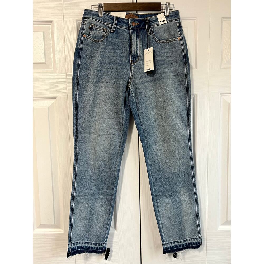 Judy Blue I’m A Believer Rigid Magic Released Hem Boyfriend Jeans Size 29
